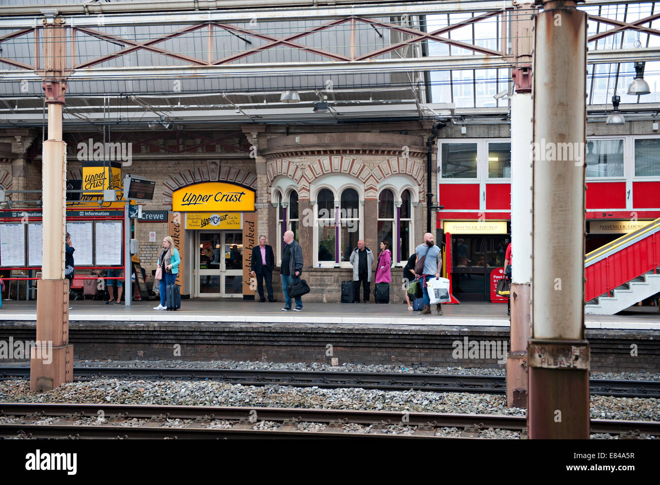 Crewe Railway Station, UK Stock Photo Alamy