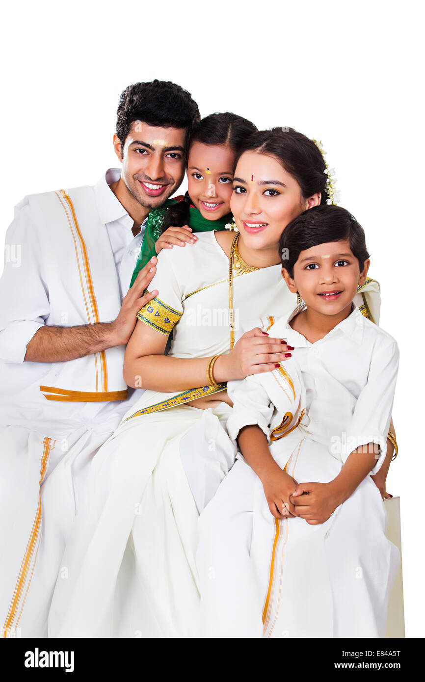 Indian Family Posing Group Photo On Stock Photo 1335163430 | Shutterstock