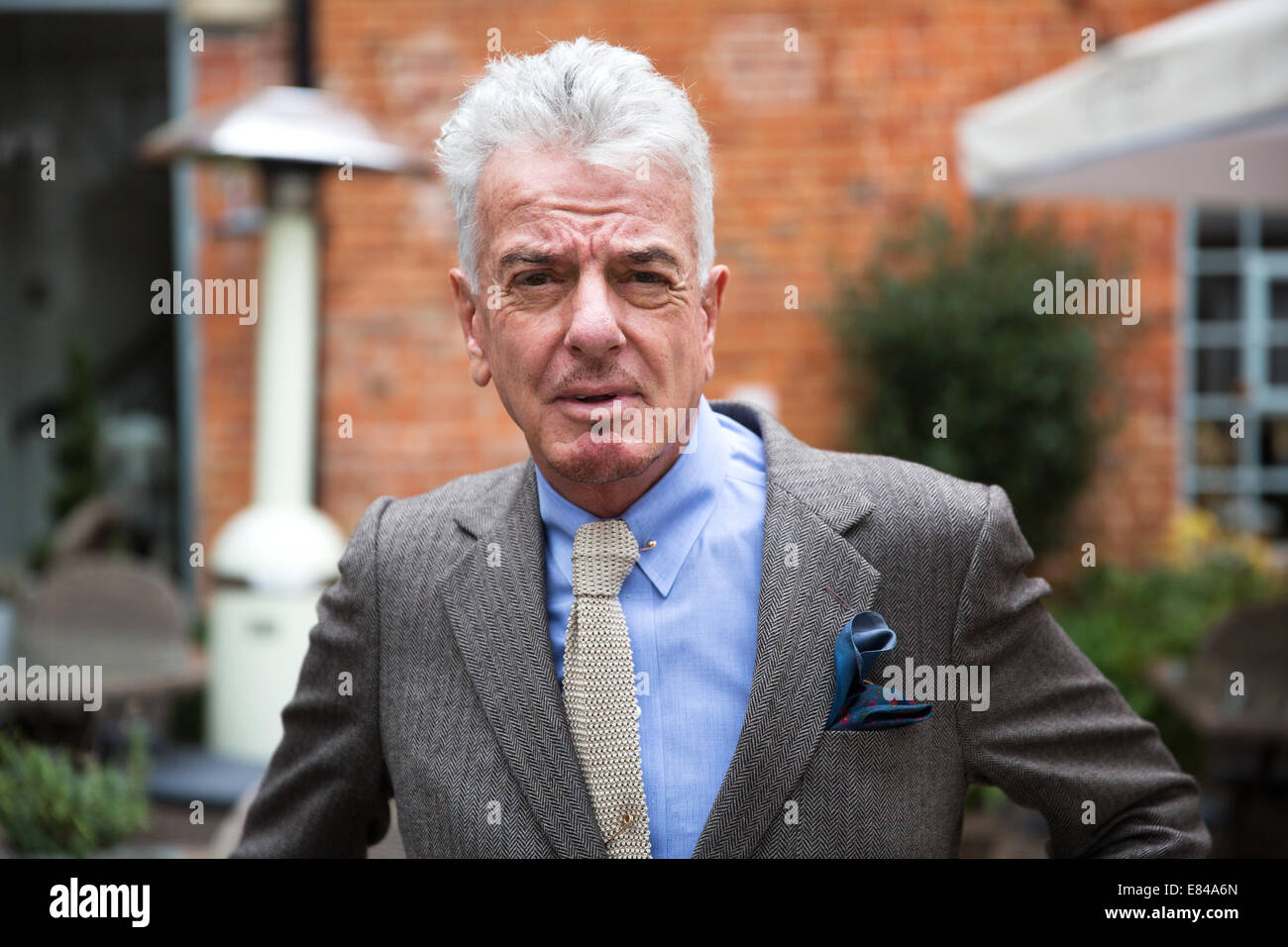Nicky Haslam Nicky Haslam is interior designer Stock Photo - Alamy
