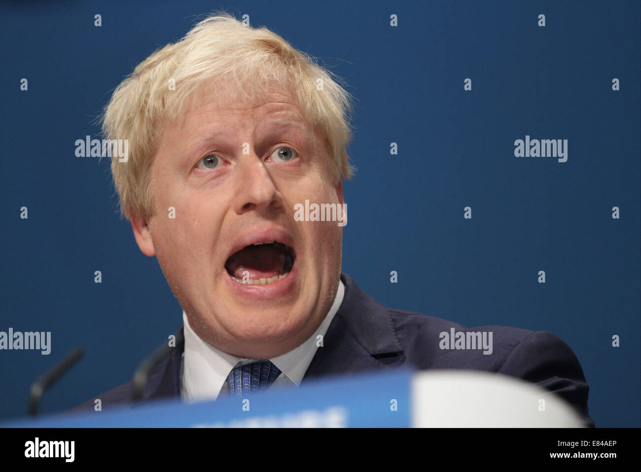 BORIS JOHNSON MAYOR OF LONDON 30 September 2014 ICC BIRMINGHAM ENGLAND