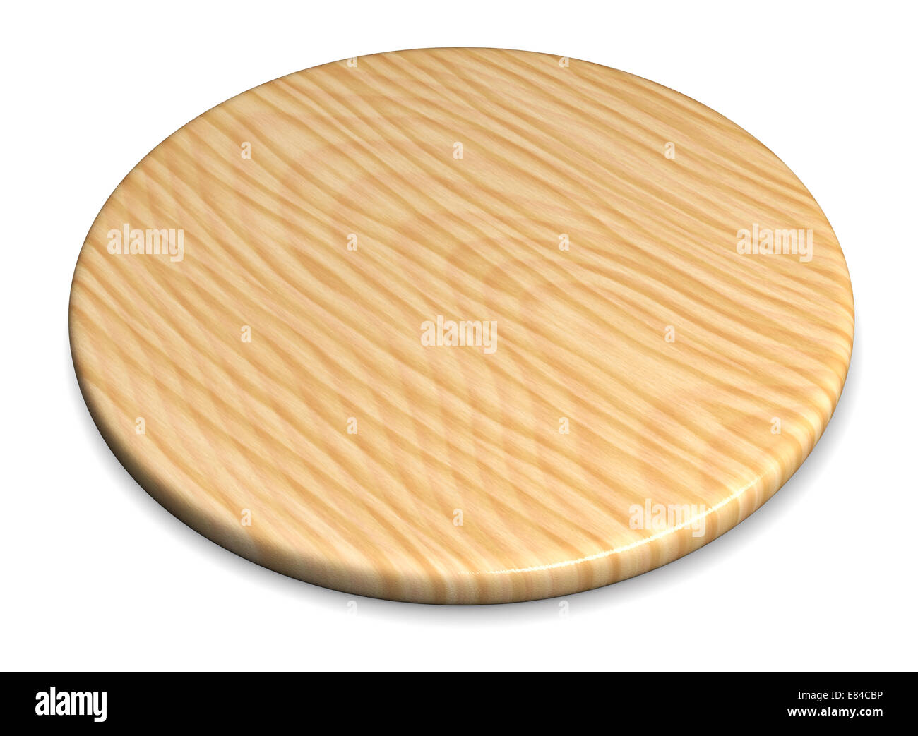 Wooden plate for meat and vegetable on white background Stock Photo - Alamy