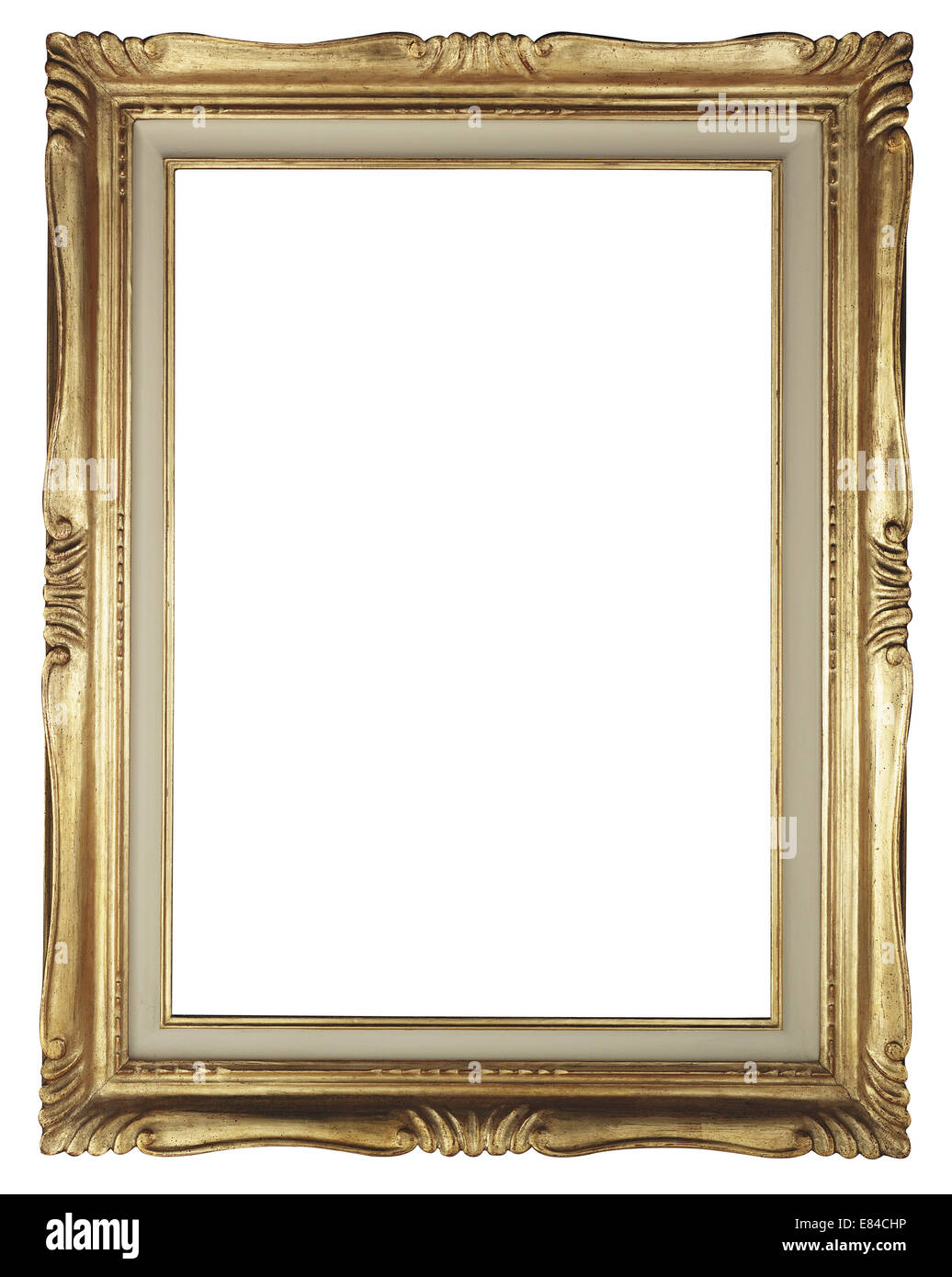 Gold frame Stock Photo