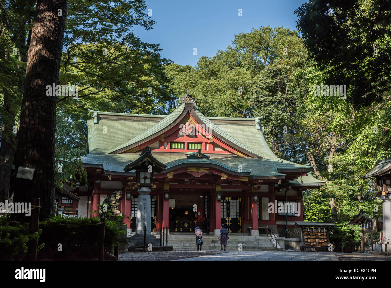 Setagaya Hachimangu shrine,Setagaya,Tokyo,Japan Stock Photo