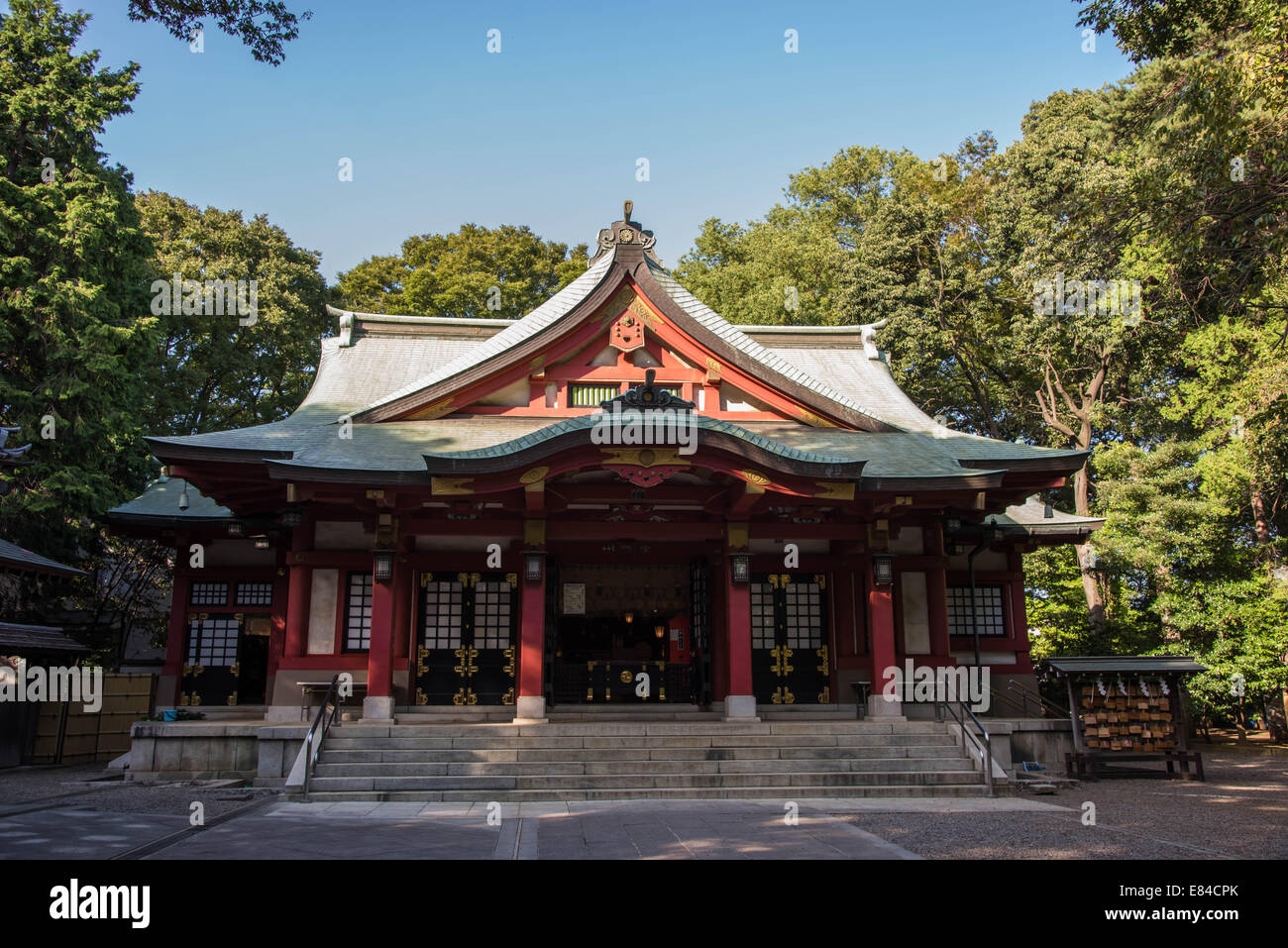 Setagaya Hachimangu shrine,Setagaya,Tokyo,Japan Stock Photo