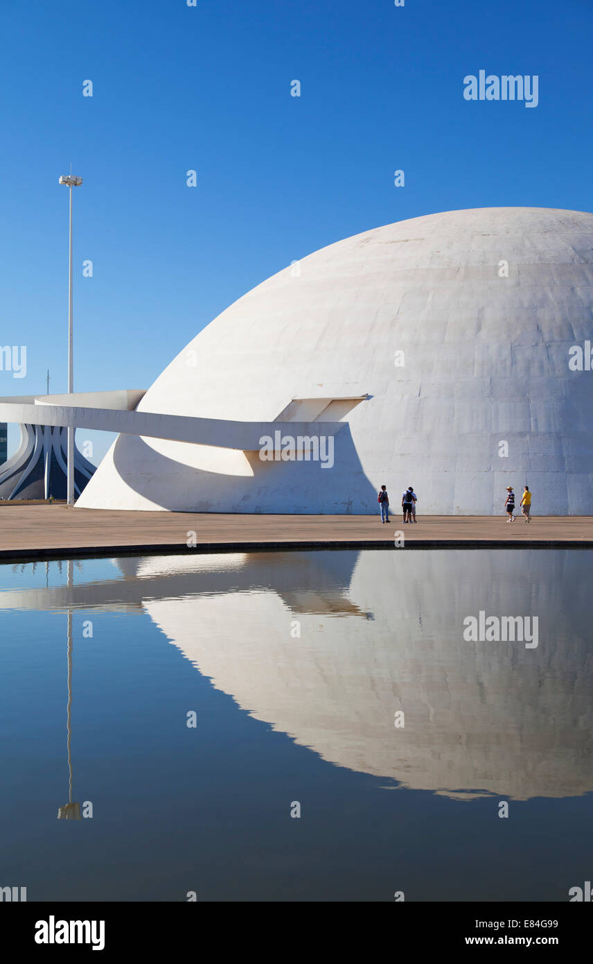 National Museum, Brasilia, Federal District, Brazil Stock Photo