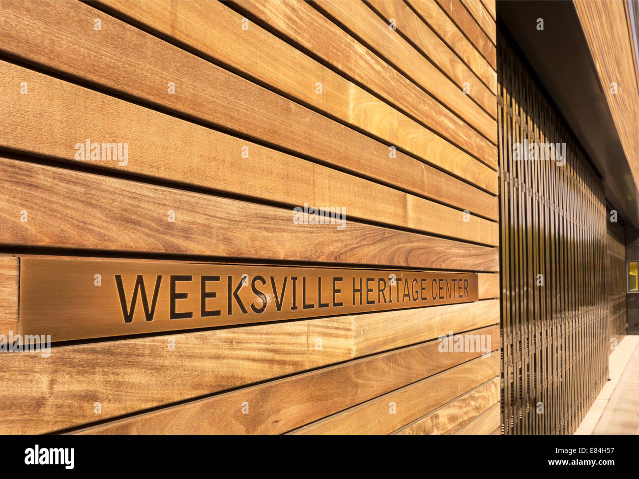 Weeksville heritage center in Brooklyn NY Stock Photo