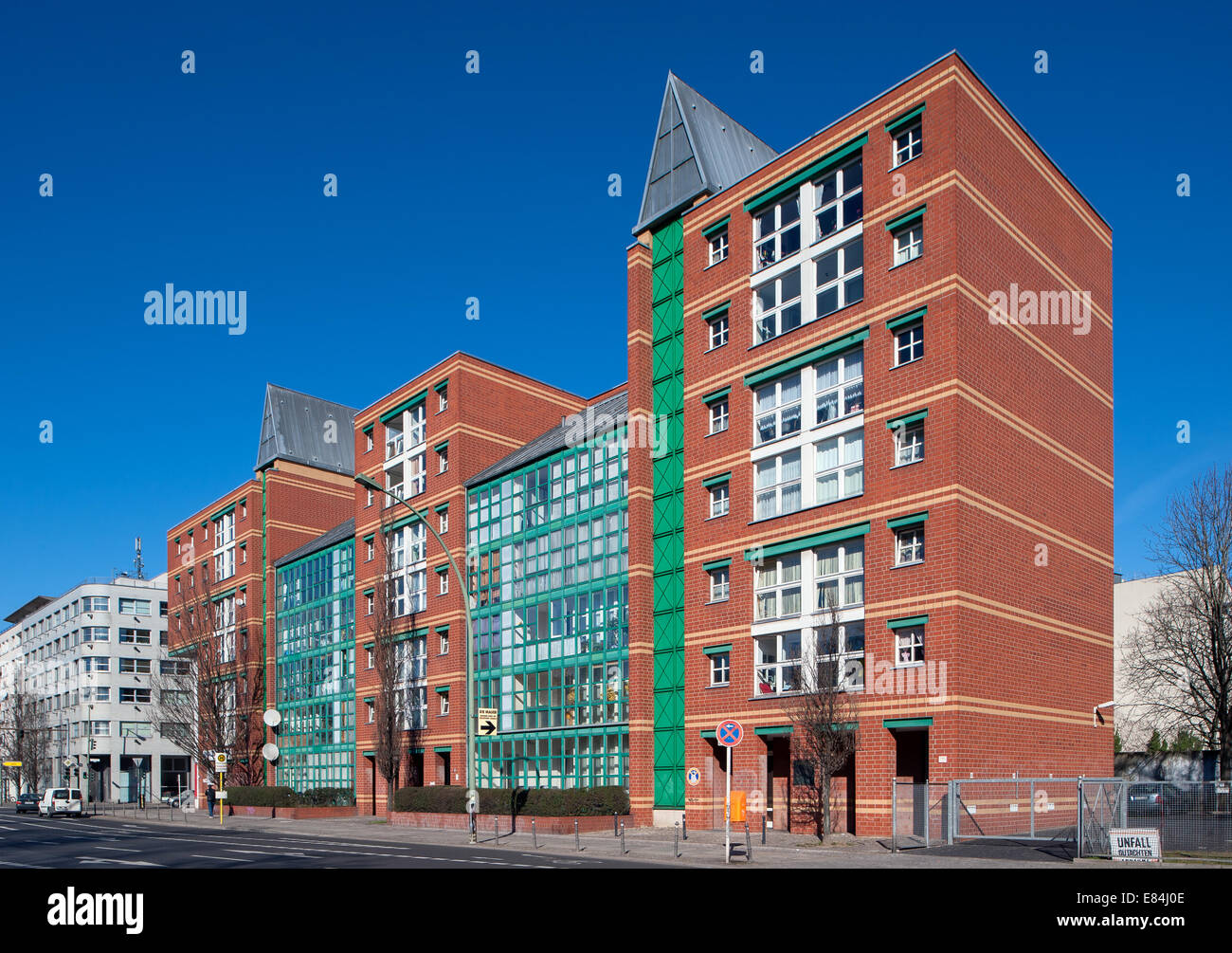 Berlin, Germany, social housing in Berlin-Kreuzberg Stock Photo