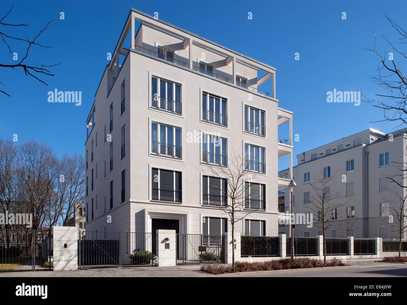 Berlin, Germany, new construction of luxury condominiums in Berlin
