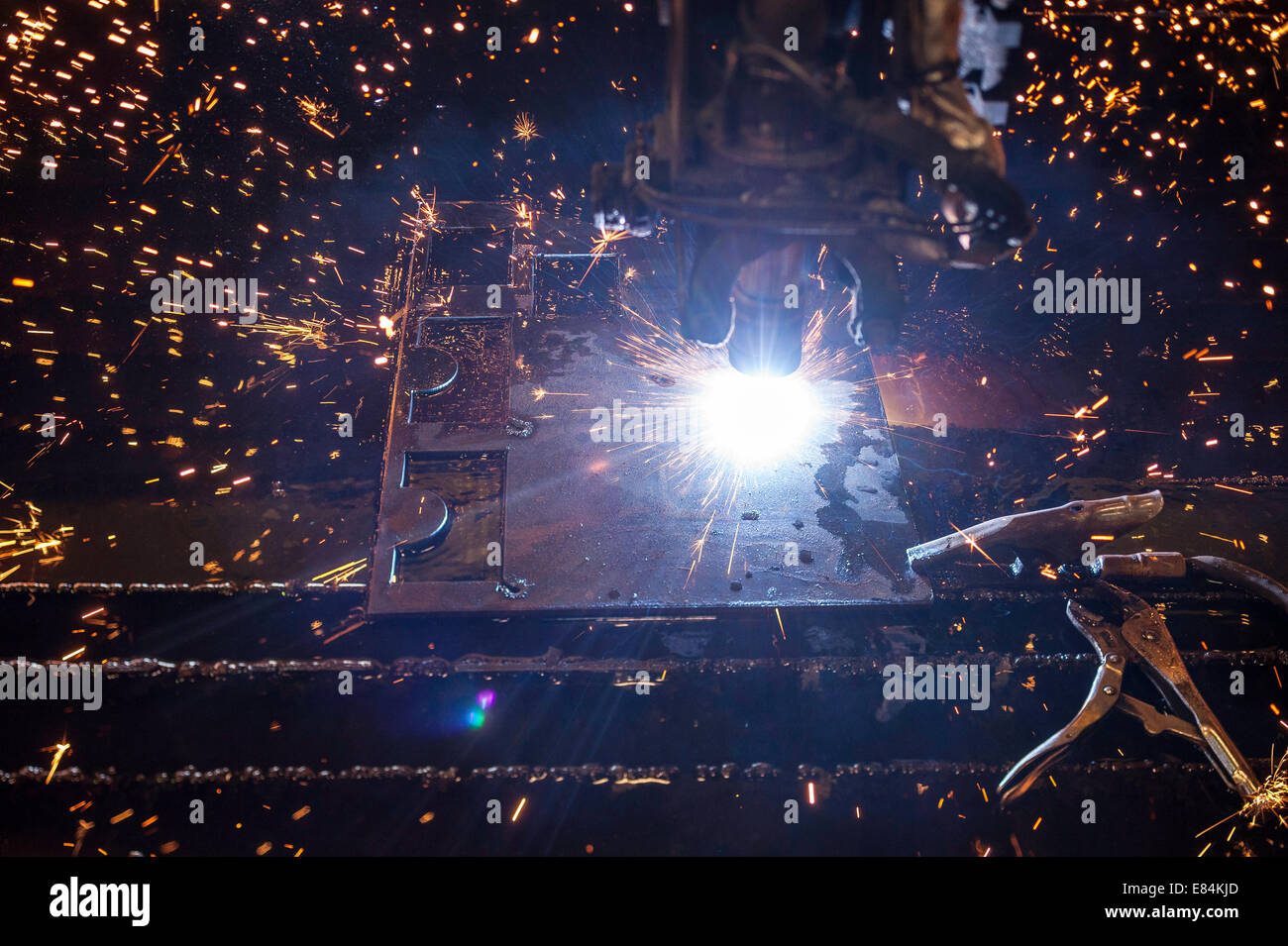 Torh Cut A computerized cutting torch Stock Photo - Alamy