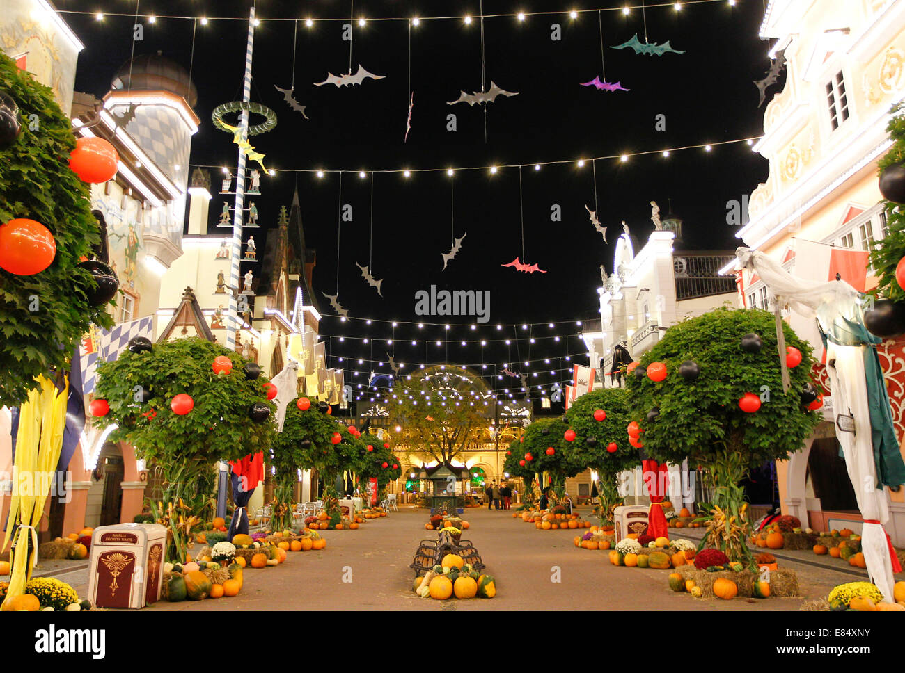 Halloween Europa Park Rust Germany High Resolution Stock Photography And Images Alamy