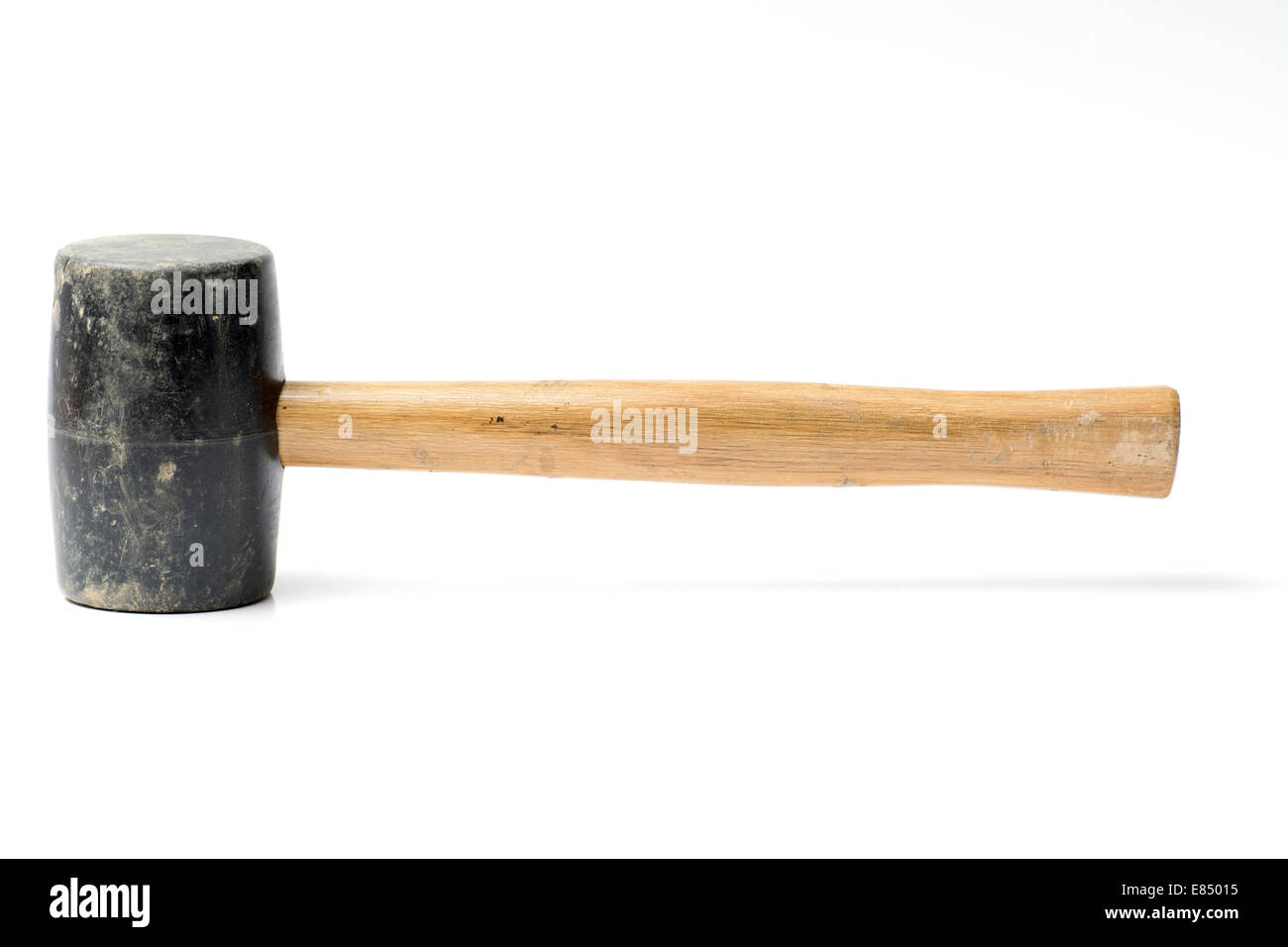 Used rubber mallet Stock Photo Alamy