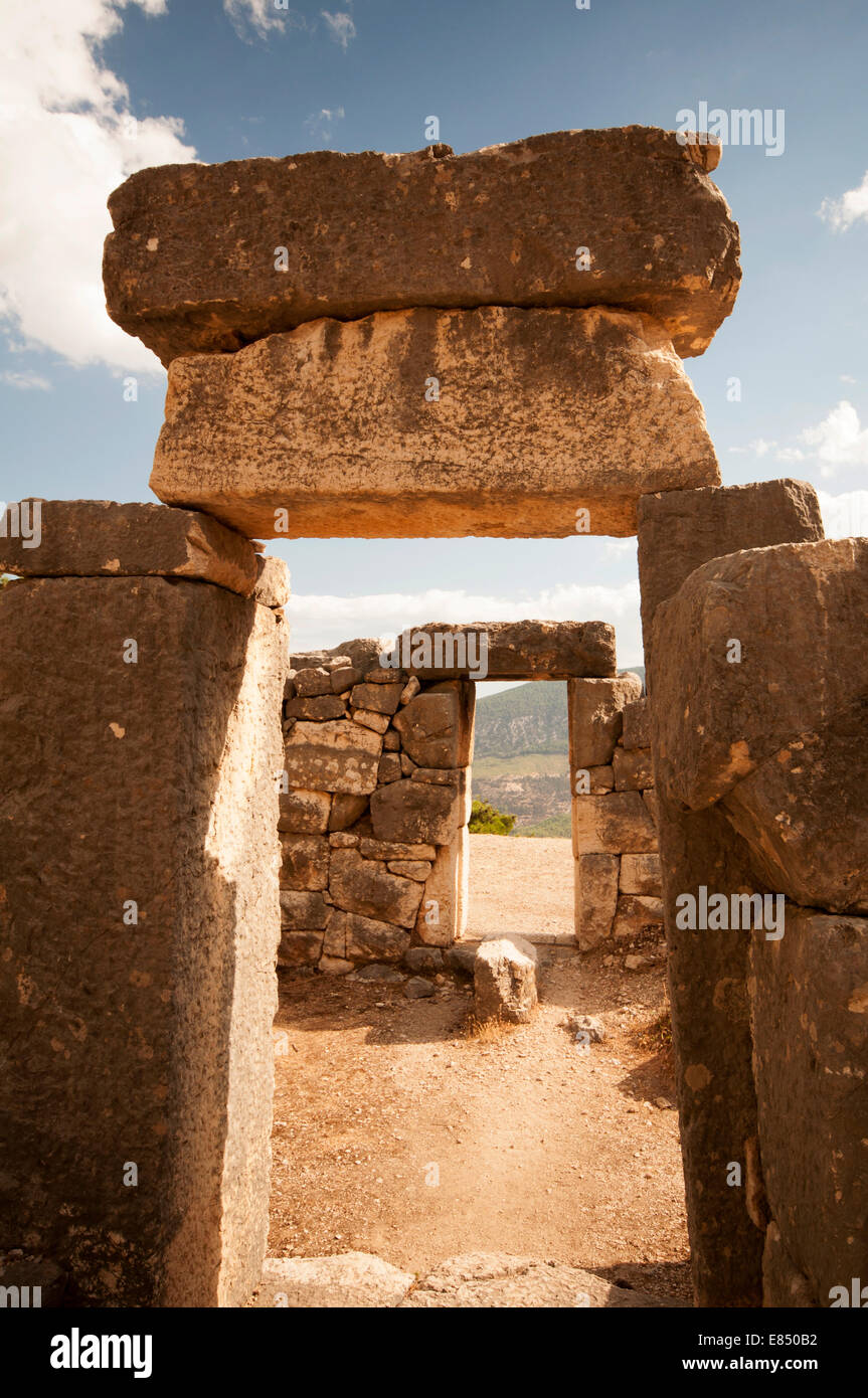 Ancient ruins of Arykanda, Turkey. Stock Photo