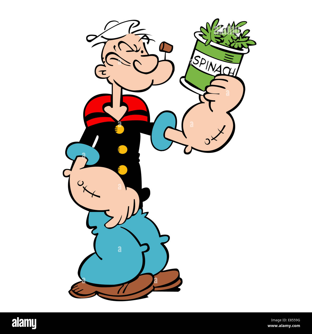 Popeye cartoon hi-res stock photography and images - Alamy