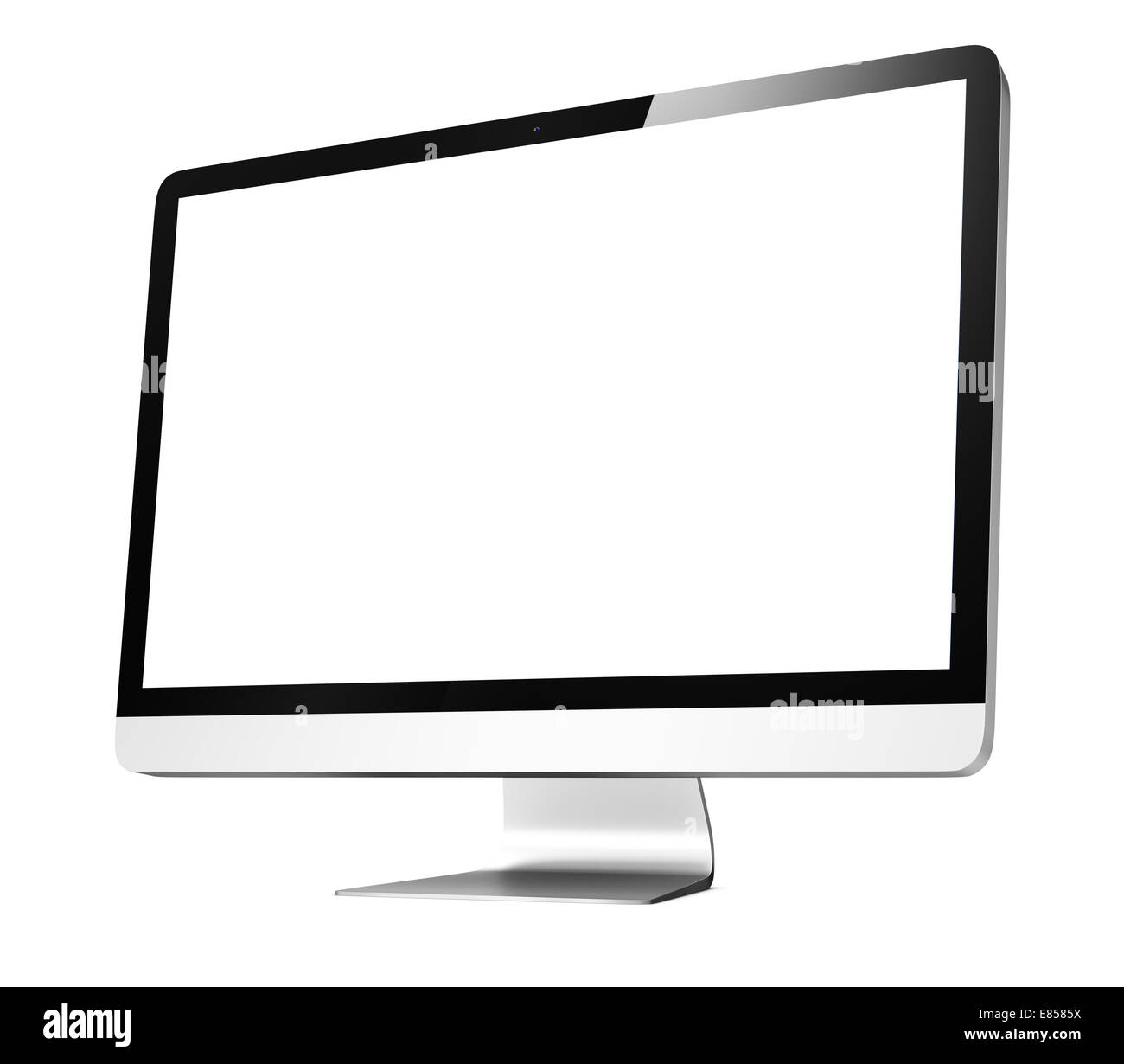 Wide Screen Computer Monitor Stock Photo - Alamy