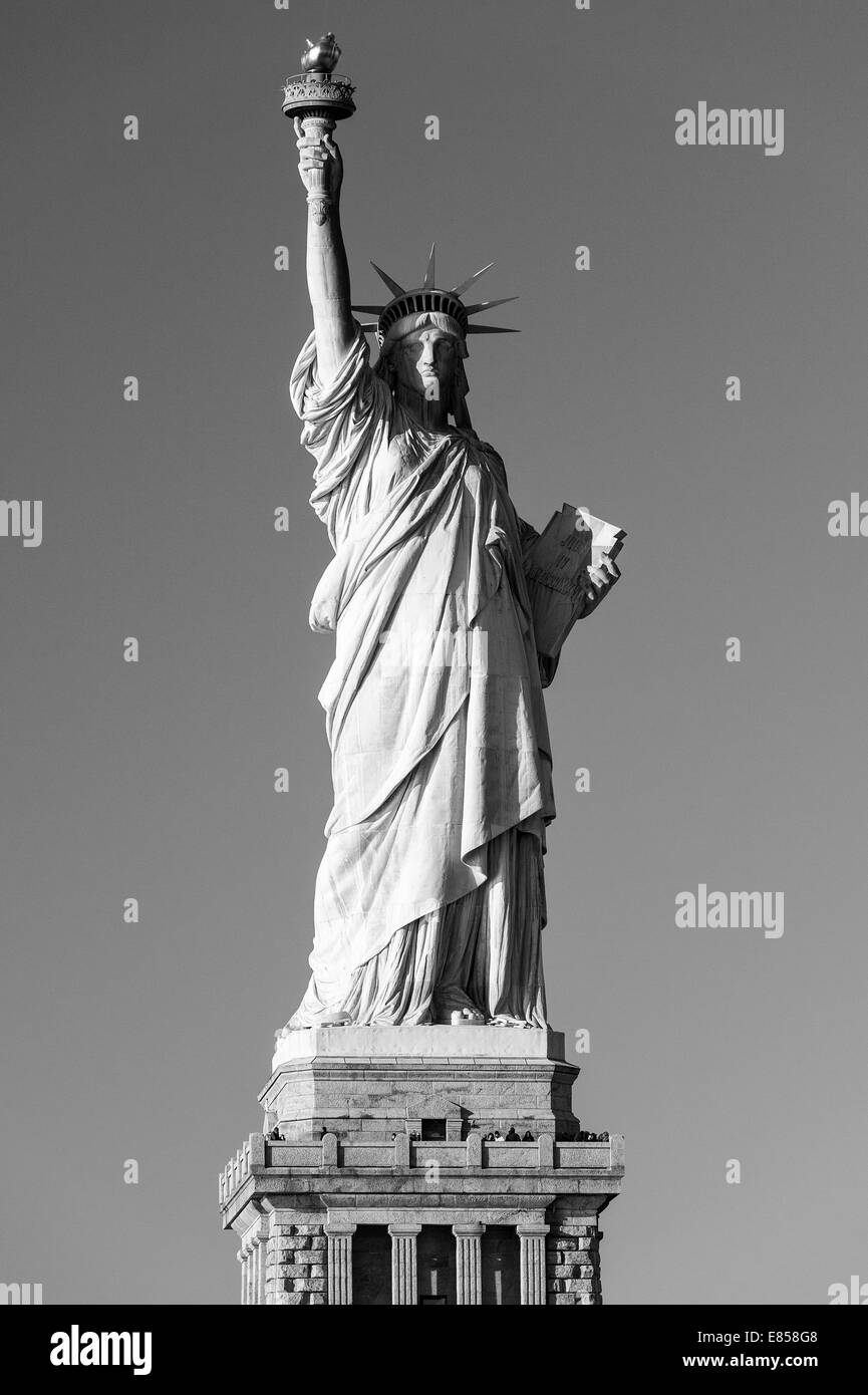 Statue of Liberty, Manhattan, New York City, New York, USA Stock Photo
