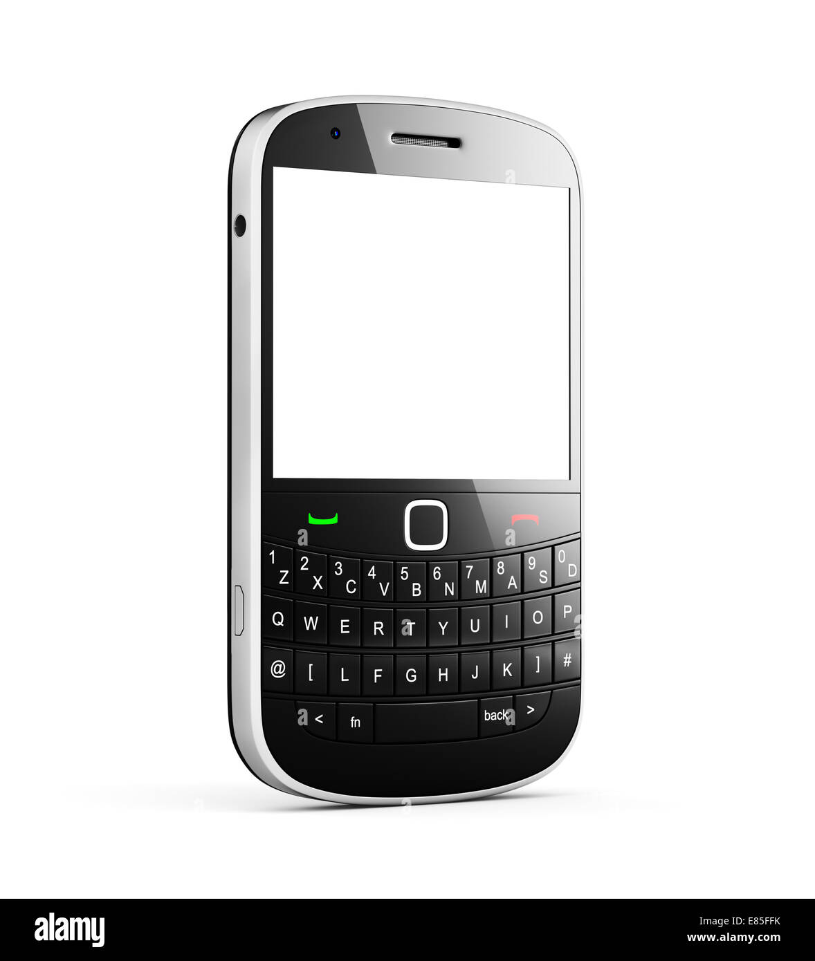 Black Mobile Phone. Stock Photo