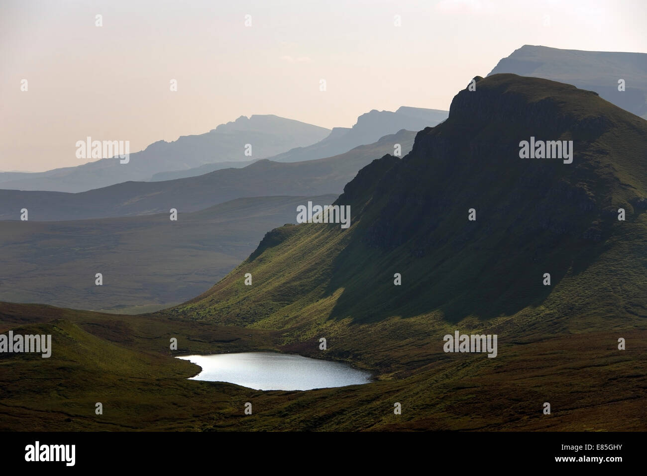 Quiraing, Trotternish Ridge, Isle of Skye, Scotland Stock Photo