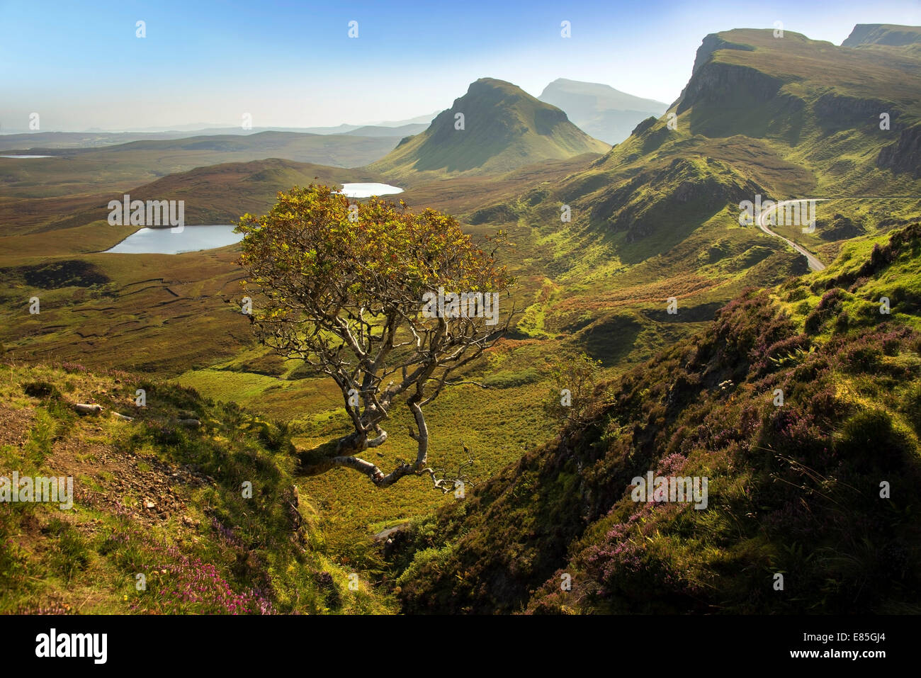 the quiraing on the isle of skye scotland