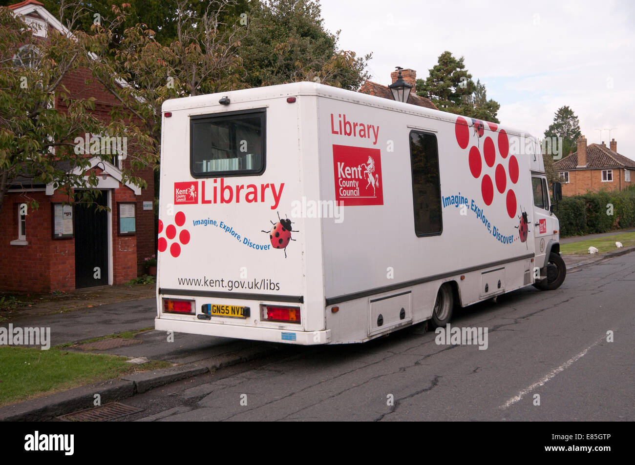Mobile library vehicle hires stock photography and images Alamy