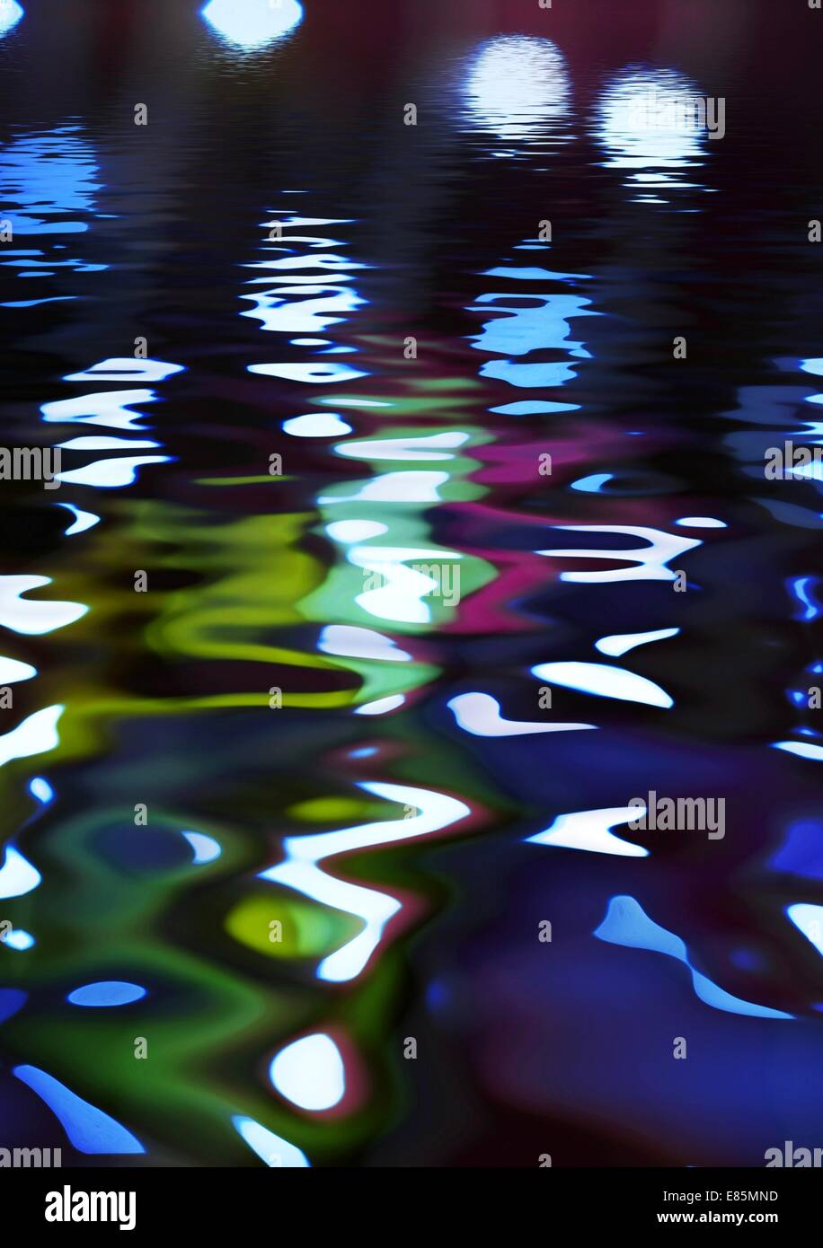 Holiday lights on water hi-res stock photography and images - Alamy
