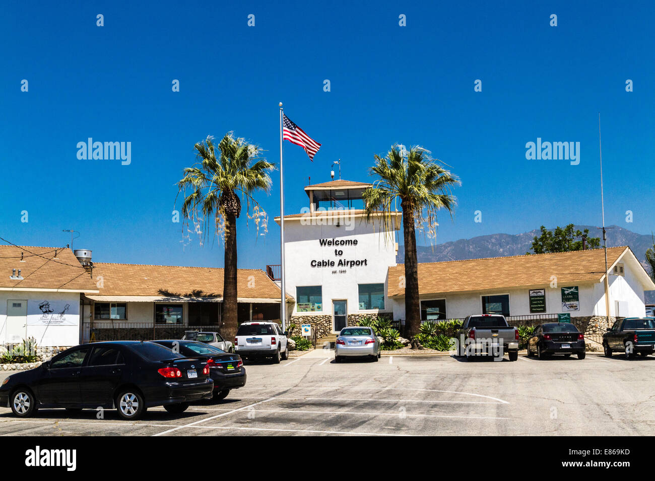 Cable Airport in Upland California Stock Photo Alamy
