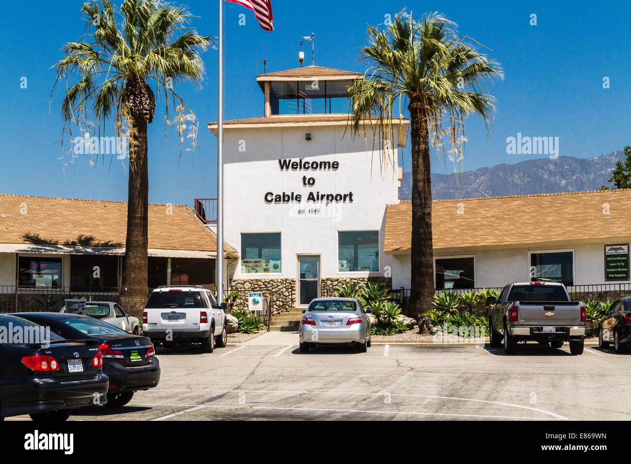 Cable Airport in Upland California Stock Photo Alamy