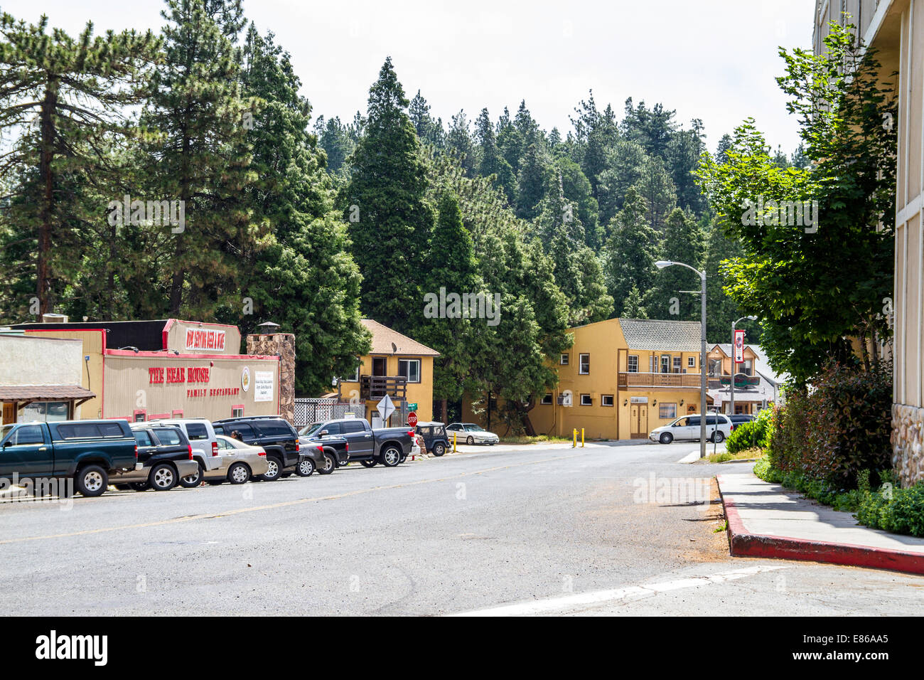 Crestline California Stock Photo Alamy