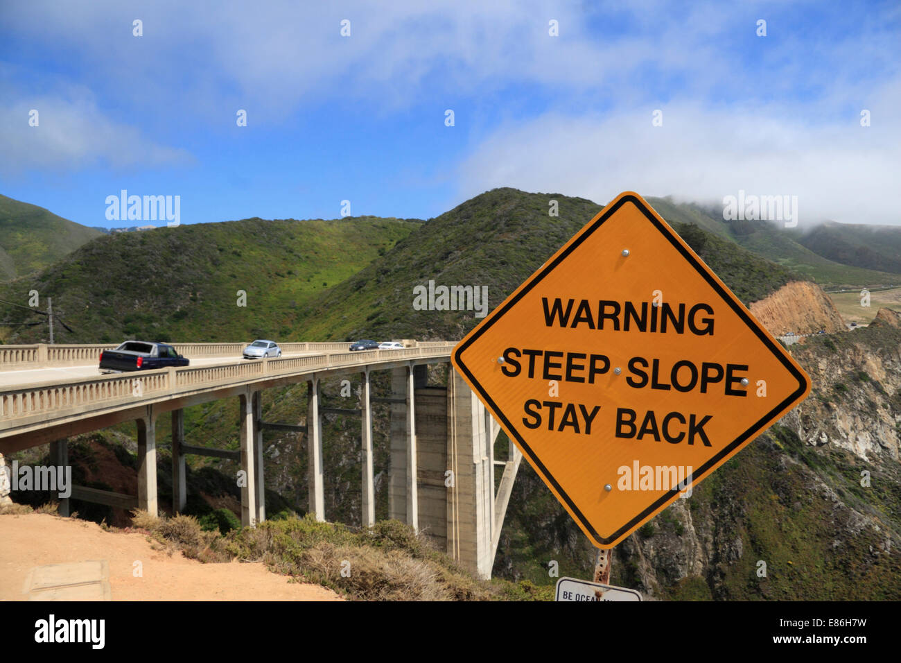 Bixby Bridge at Highway 1, Big Sur, California, USA Stock Photo - Alamy