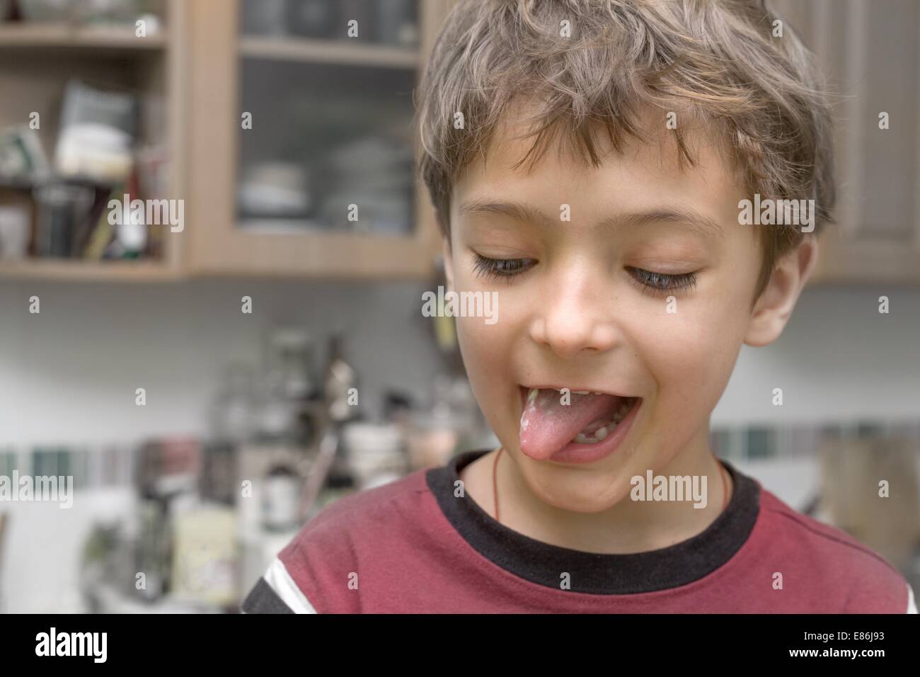 Crying boy Stock Photo