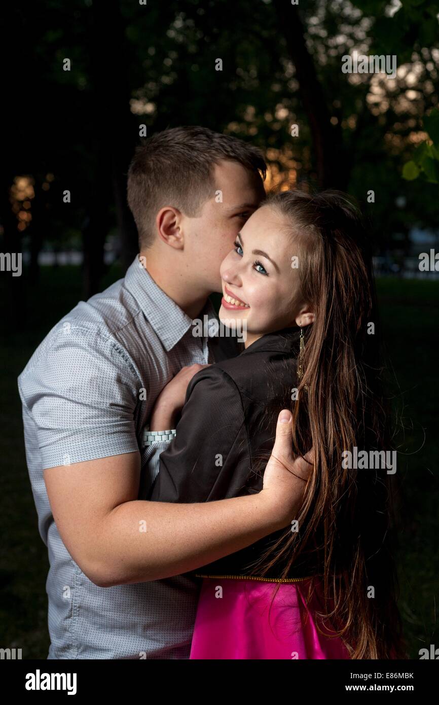 Young couple in love Stock Photo - Alamy