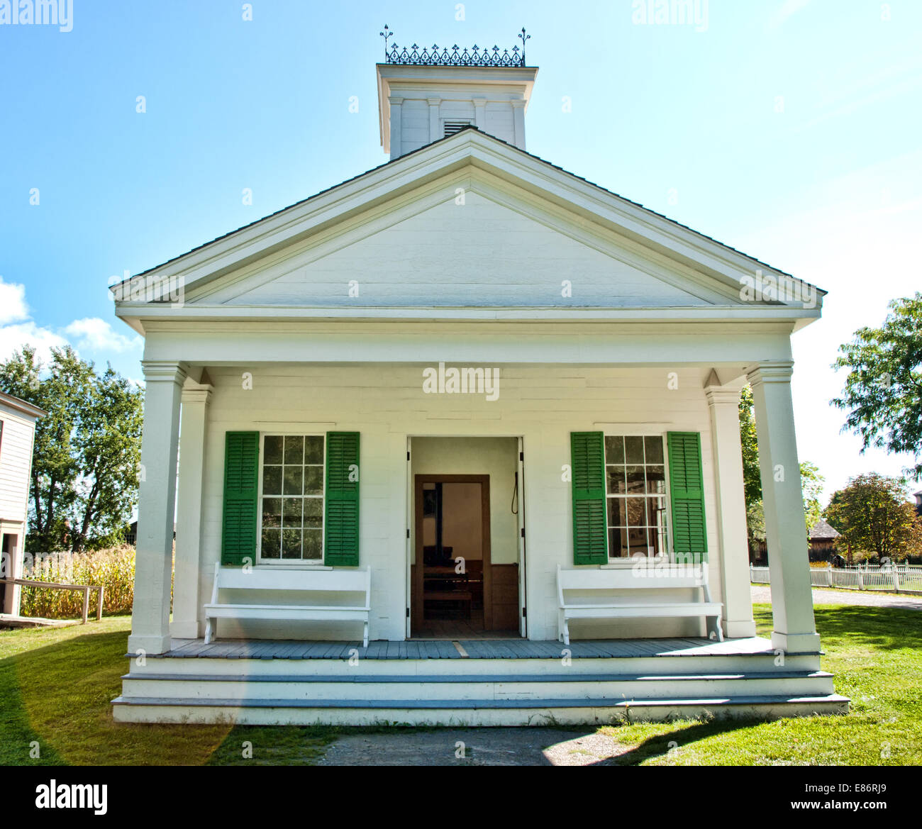 Old country church hi-res stock photography and images - Alamy