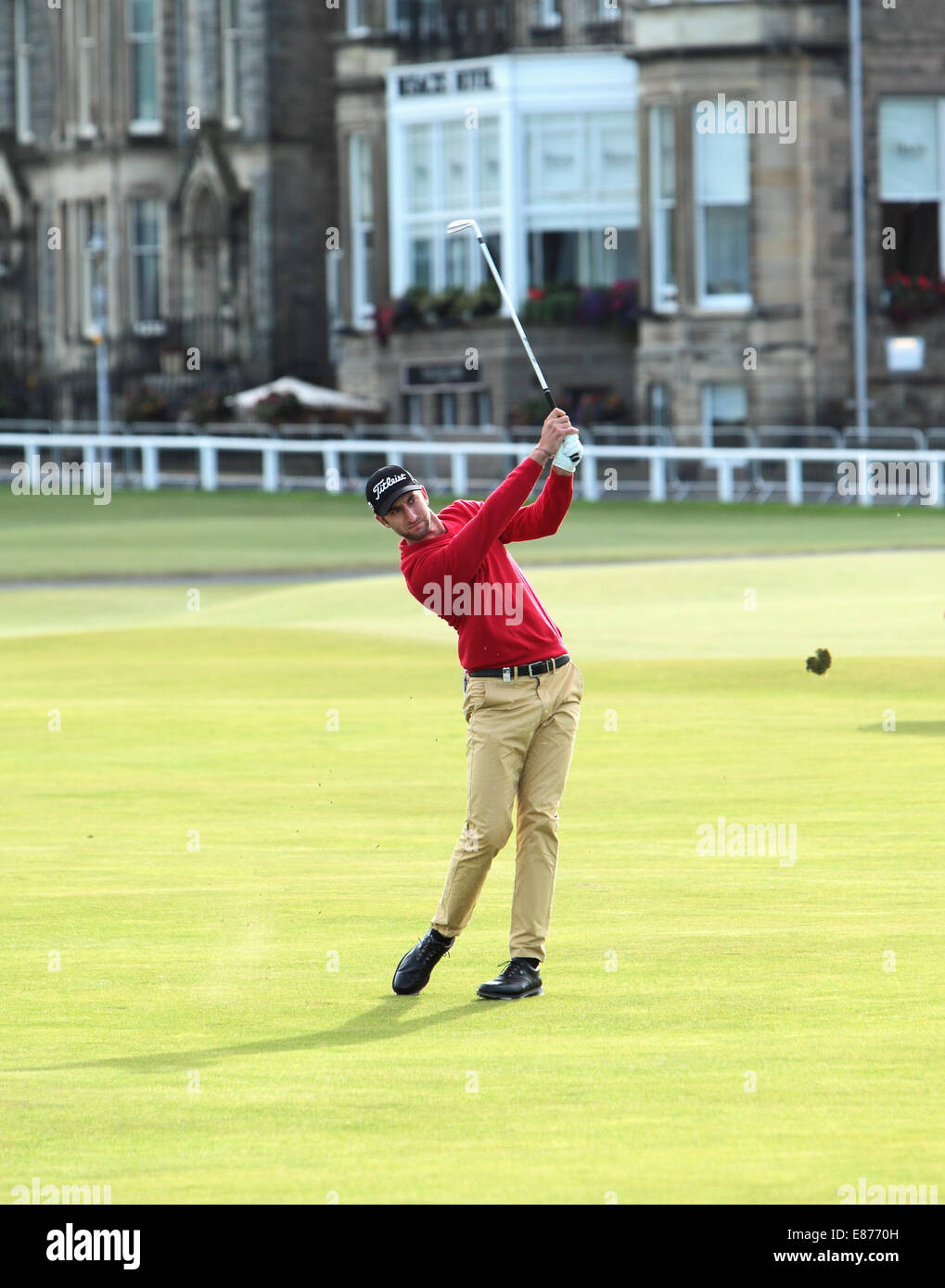 St Andrews golf course, Fife, Scotland,,UK. 1st October, 2014. Seve