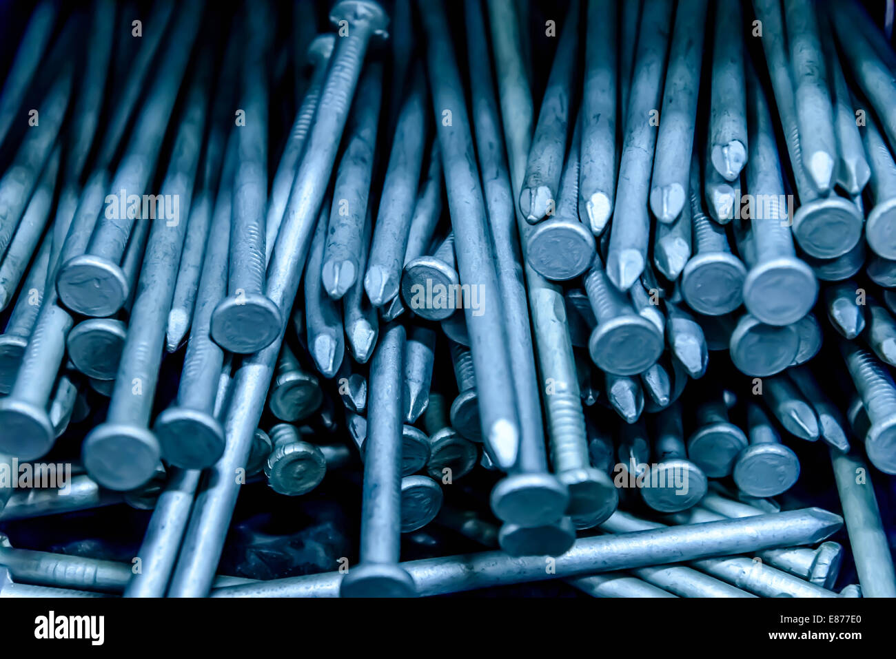 Construction nails hi-res stock photography and images - Alamy