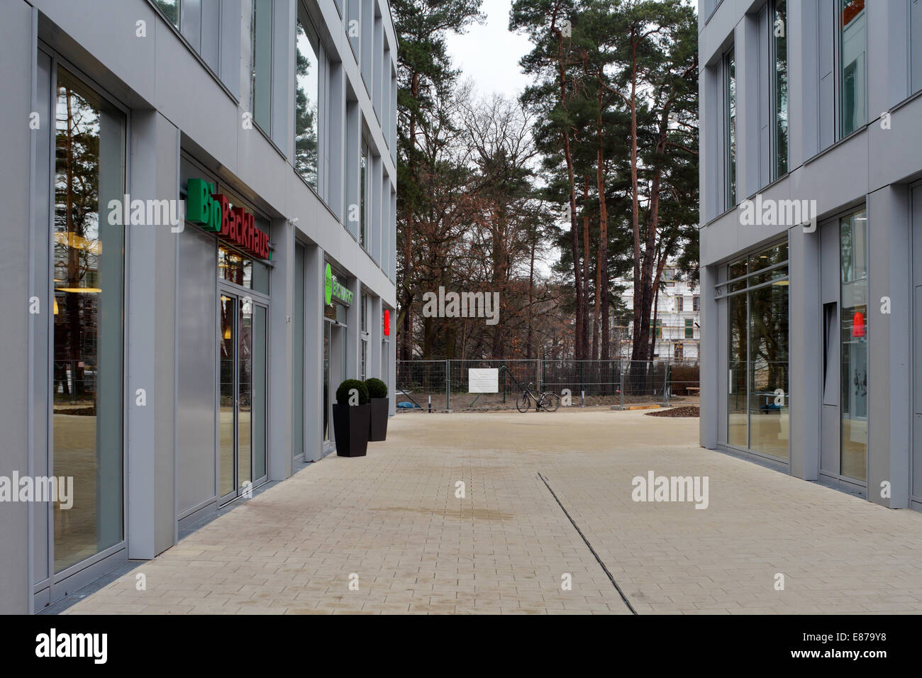 Berlin, Germany, shopping center Truman Plaza in Clayallee in Berlin-Dahlem Stock Photo