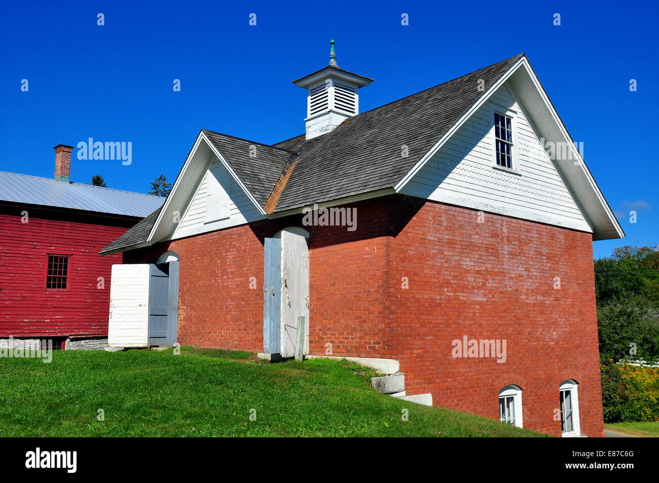 Hancock, Massachusetts The Shakers stored ice harvested from Richmond