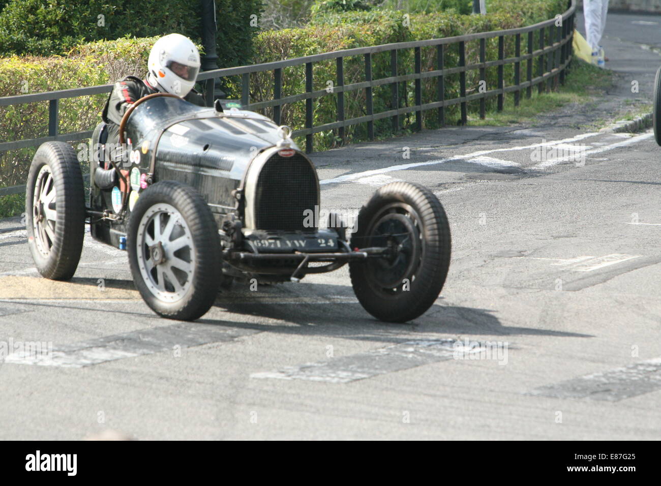 Cars racing at the Angouleme around the Ramparts race meeting 2014 at ...