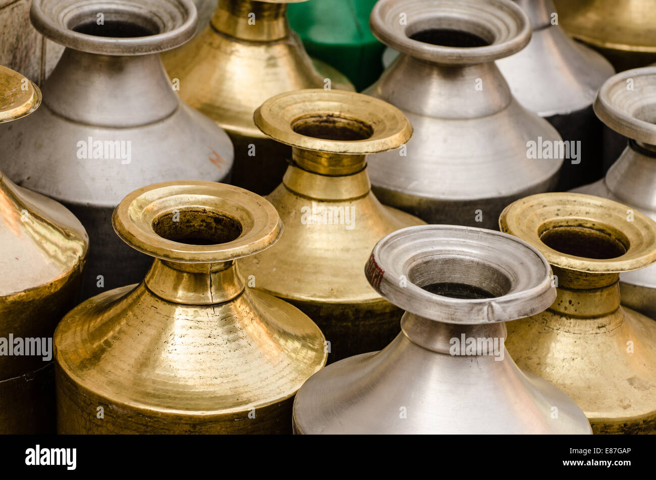 Water vessel in Nepal Stock Photo Alamy
