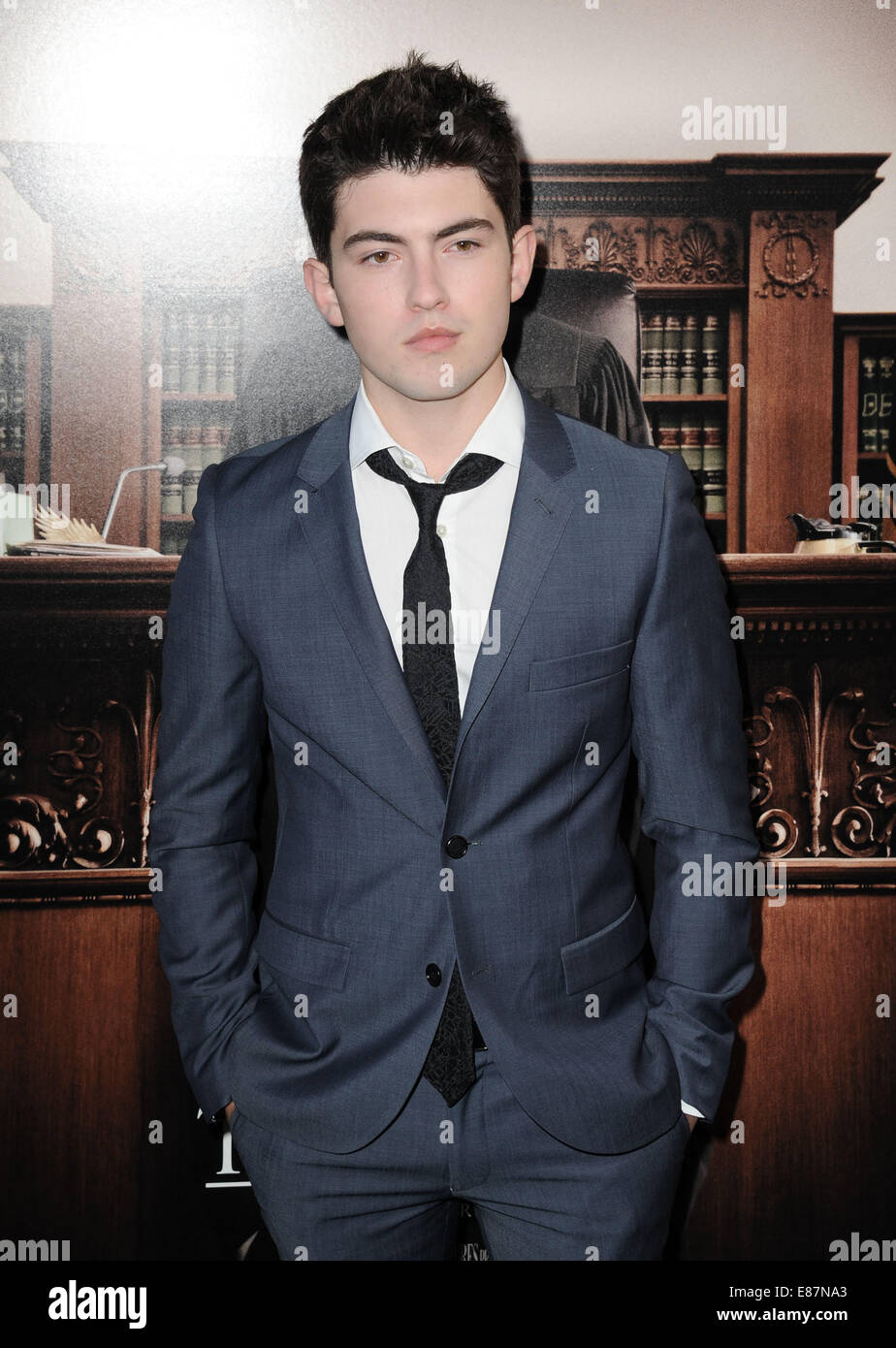 Ian Nelson at the Los Angeles Premiere of The Hunger Games held