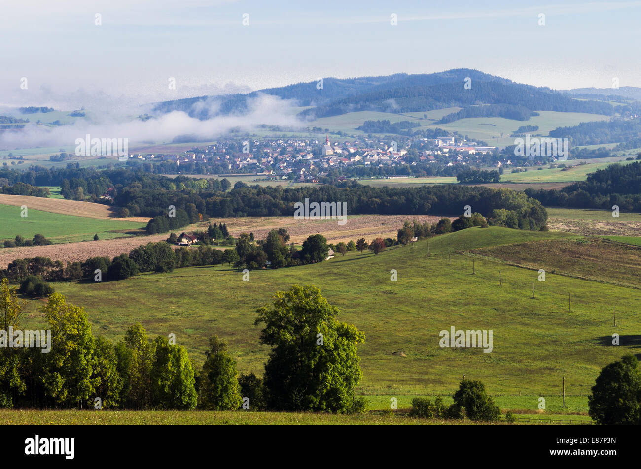 Strazov village (Drosau), near Klatovy, Plzen Region, Czech Republic, on September 28, 2014. (CTK Photo/Libor Sojka) Stock Photo