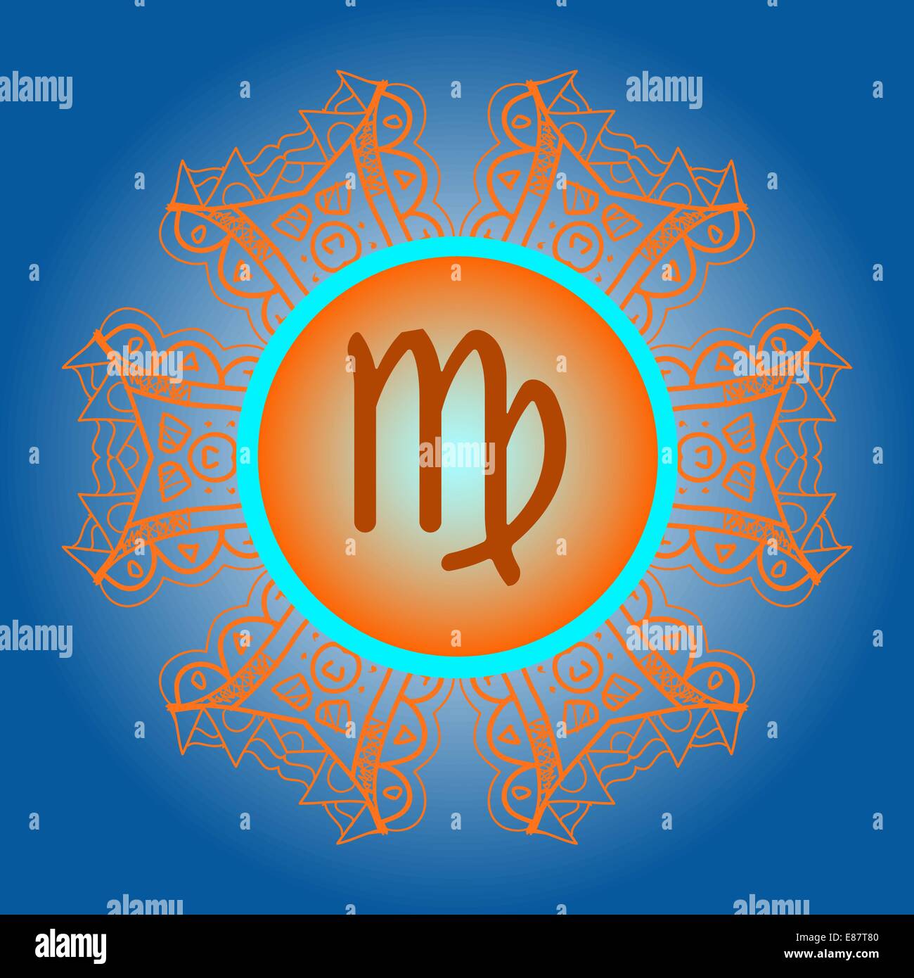 Virgo symbolism hi-res stock photography and images - Alamy