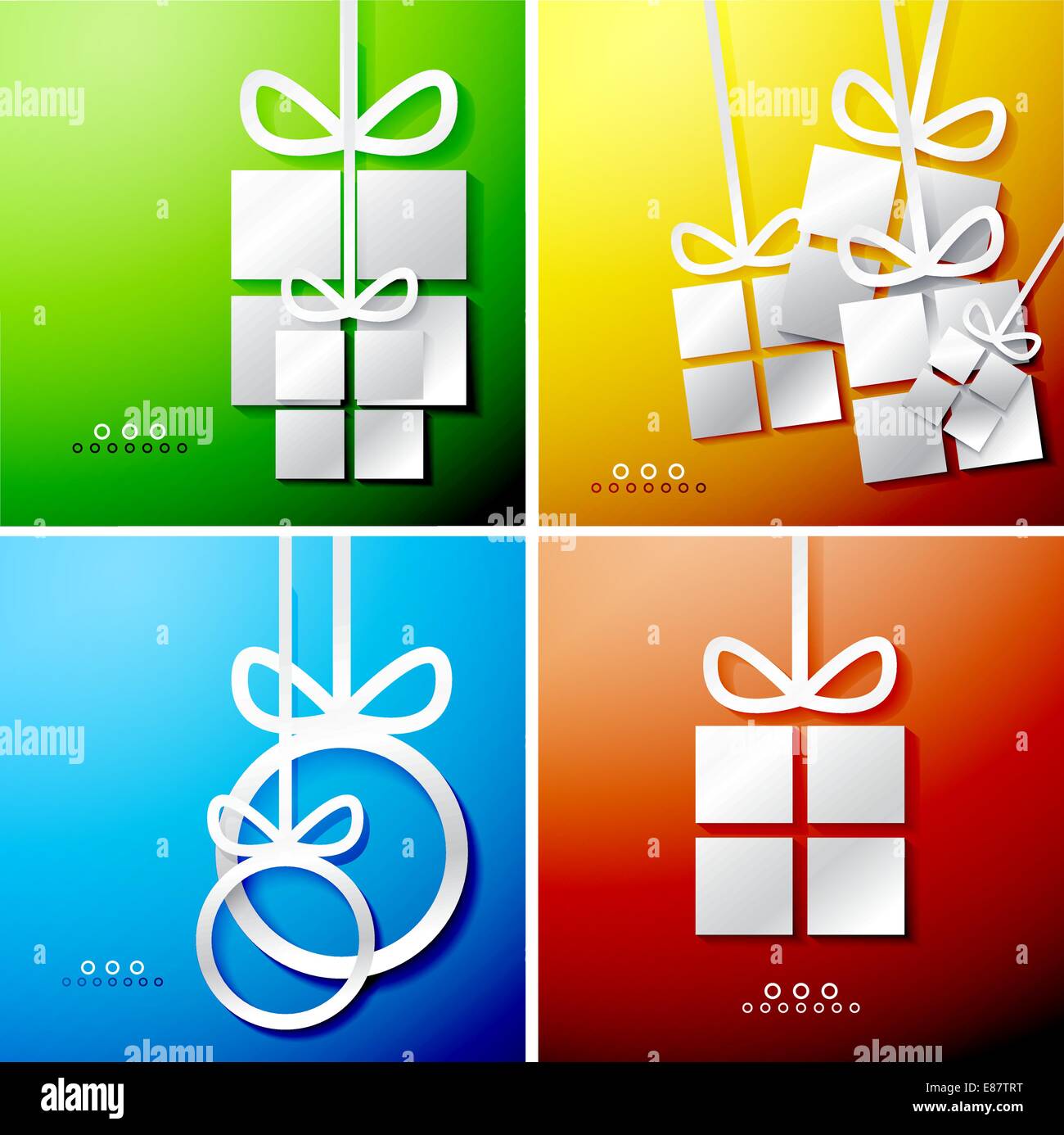 Backgrounds red text on Stock Vector Images - Alamy