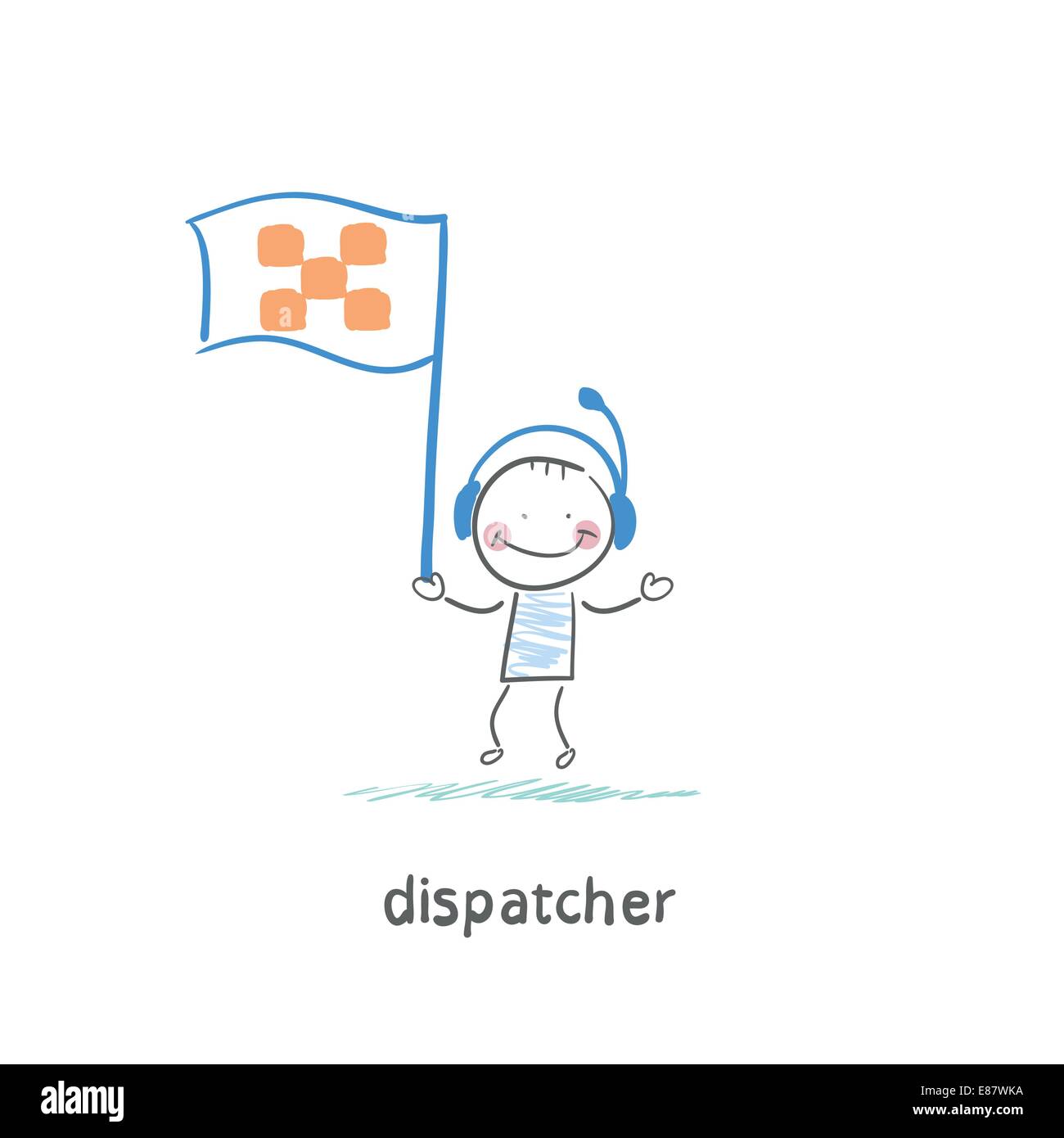 Dispatcher Cut Out Stock Images & Pictures - Alamy