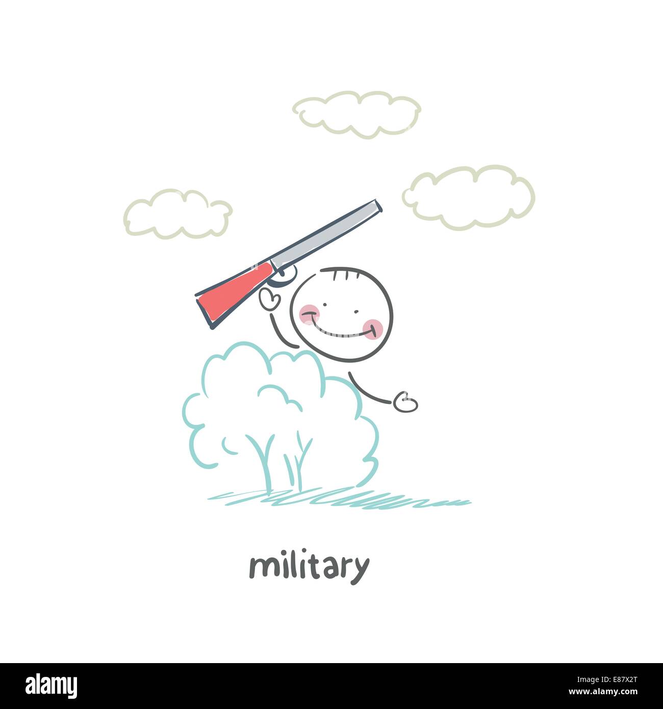 military Stock Vector