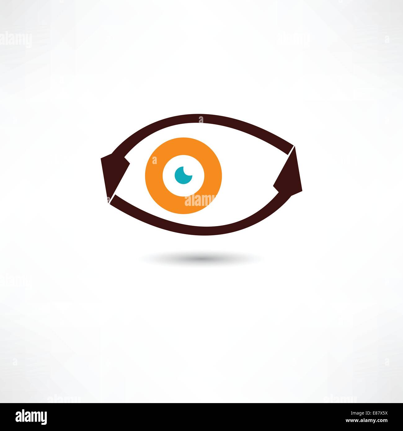 eye icon Stock Vector