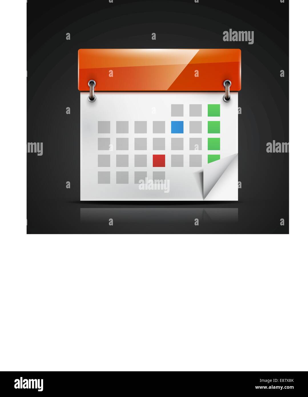Vector calendar icon Stock Vector Image & Art - Alamy