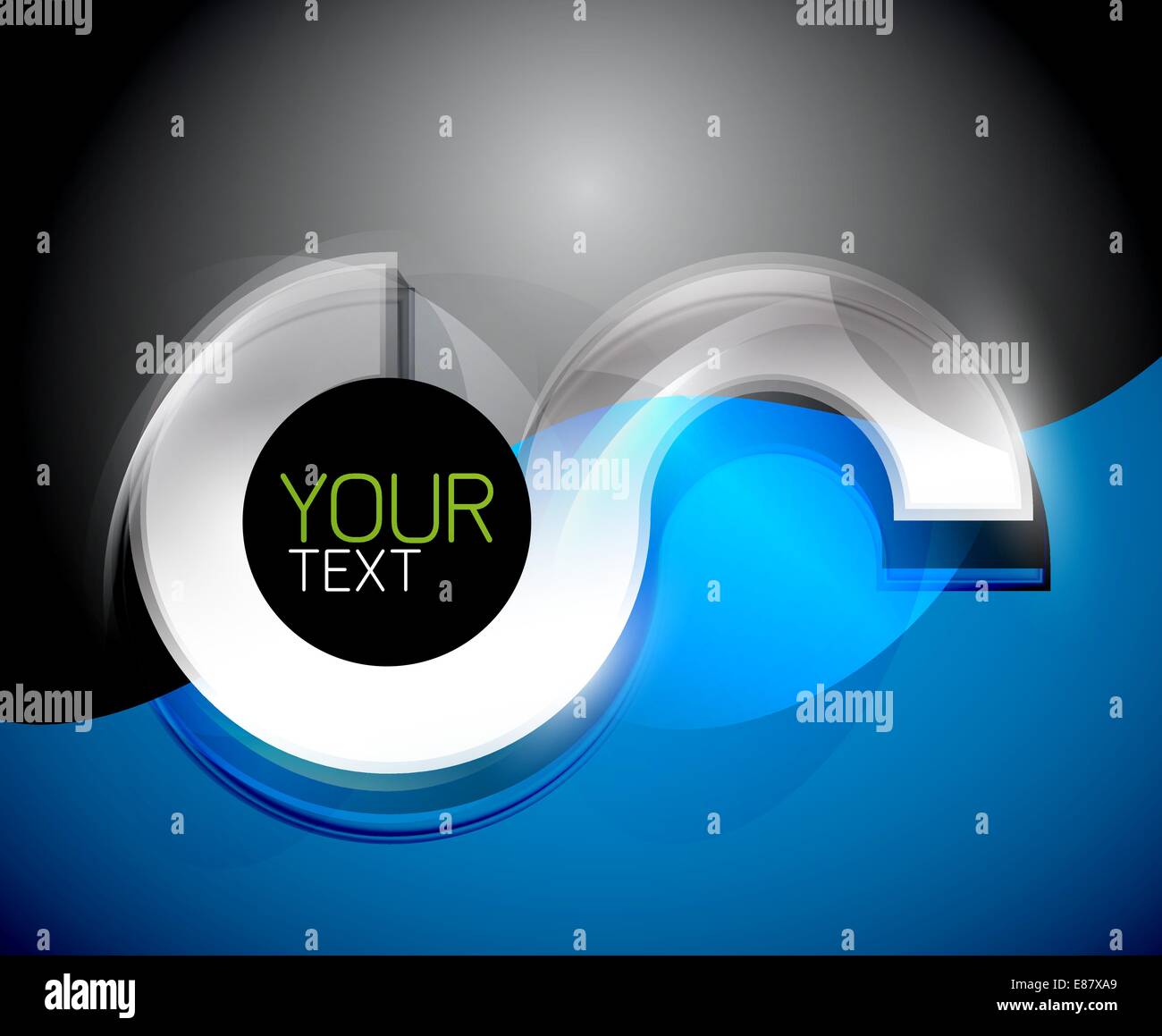 Modern hi-tech design template Stock Vector Image & Art - Alamy