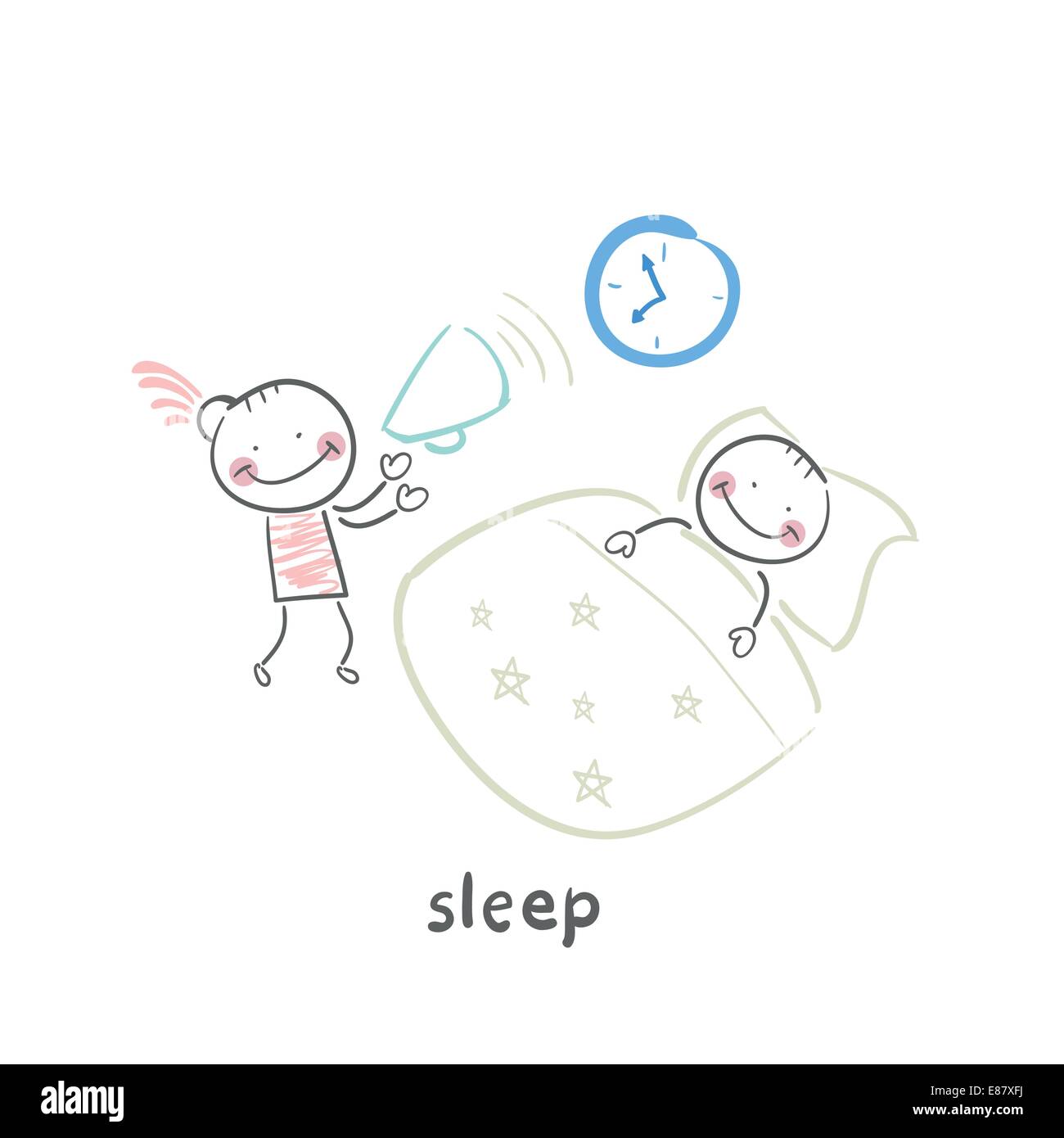 Team sleep Stock Vector Images Alamy