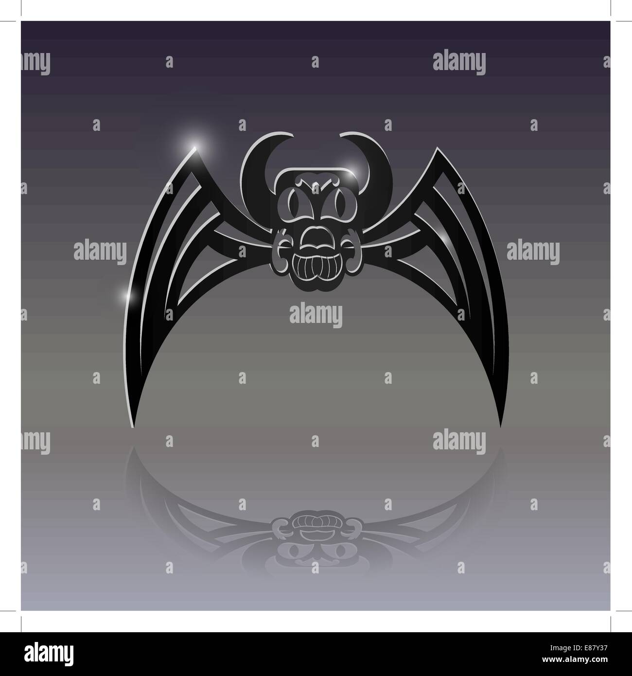 Vampire bat tattoo Cut Out Stock Images & Pictures - Alamy