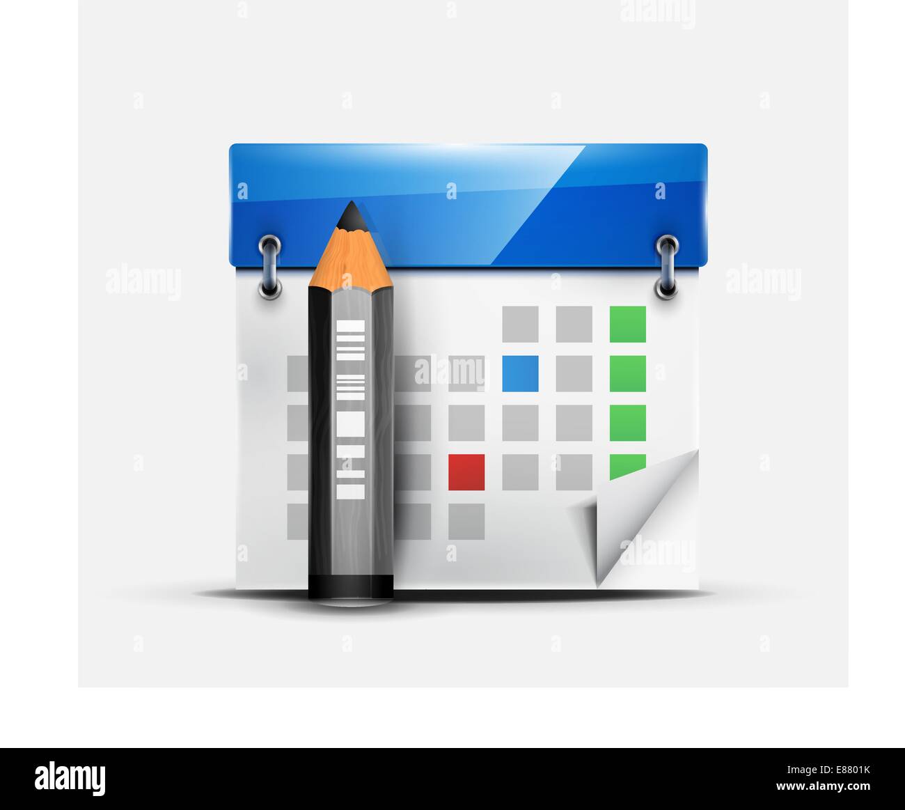 Vector calendar icon Stock Vector Image & Art - Alamy