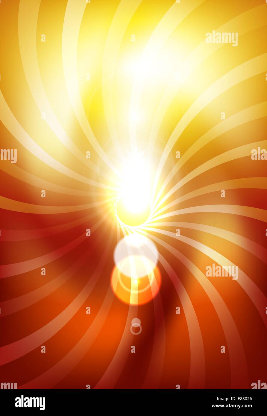 Abstract vector sunshine background Stock Vector Image & Art - Alamy